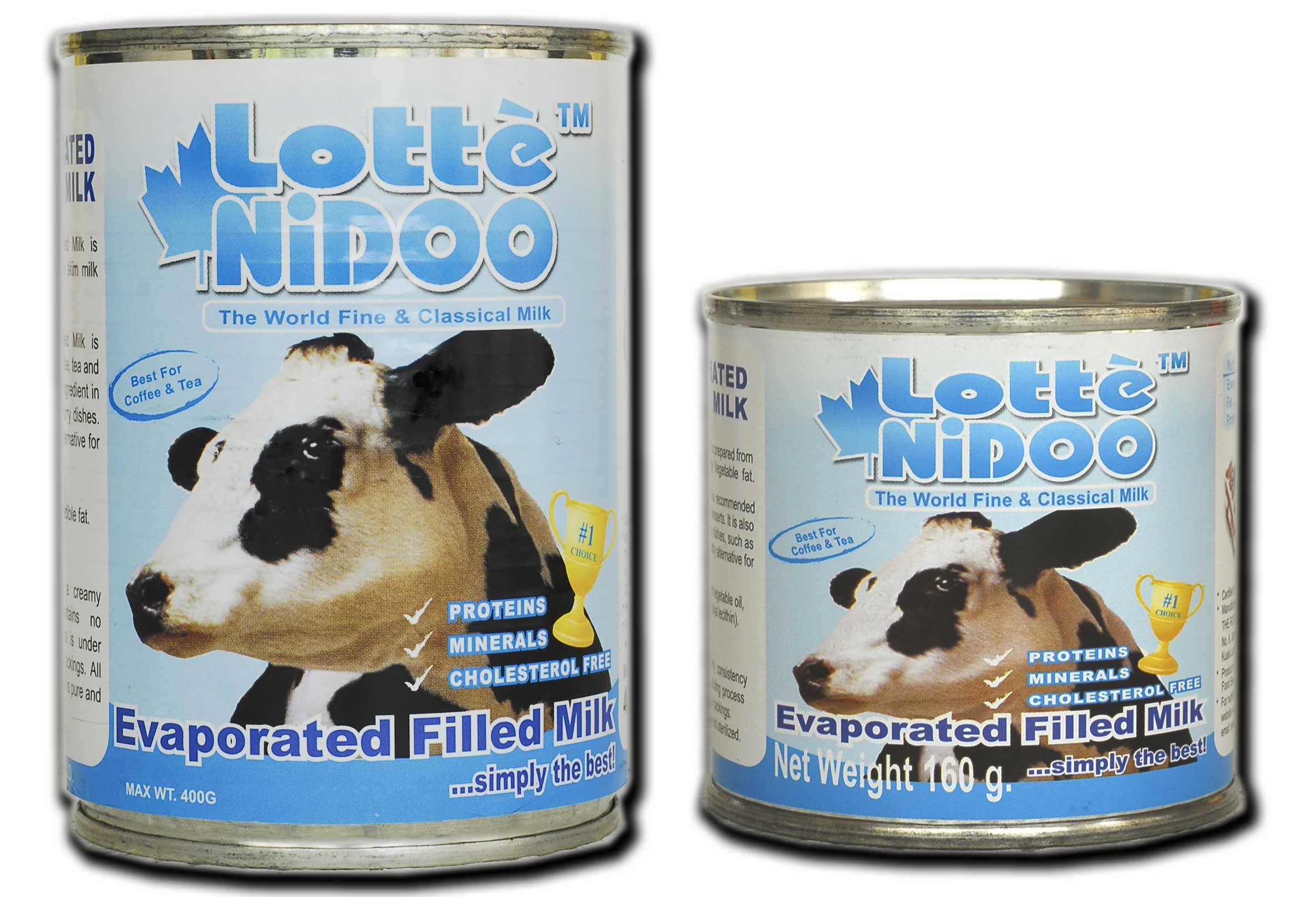 LotteNidoo Evaporated Filled Milk - 400gram